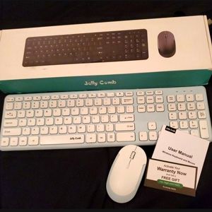 Jelly Comb Wireless Keyboard & Mouse